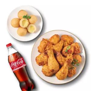 [굽네치킨] 고추바사삭+모짜치즈볼+콜라1.25L