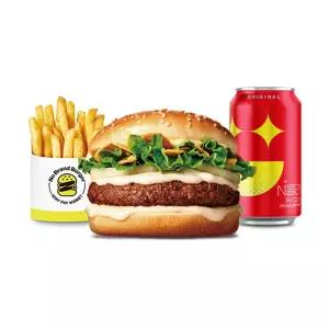 [노브랜드버거] 갈릭앤갈릭 버거세트