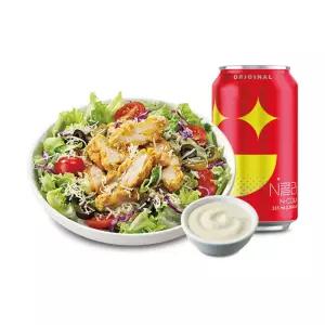 [노브랜드버거] 치킨 시저 샐러드 콤보