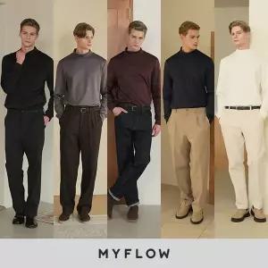 25FW 마이플로우  남성 기모 모크넥 5종