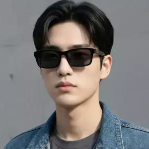 구찌 선글라스 GG1986SA 001 렉탱귤러 남자 여자 명품 뿔테 아시안핏