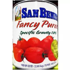 베니토 토마토캔 퓨레 2.98KG