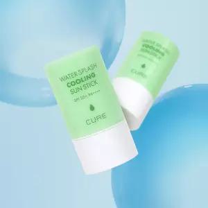 [김정문알로에] 워터 스플래쉬 쿨링 선스틱 (SPF50) 23g, 2개