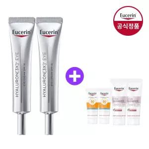 유세린 하이알루론 3X 아이크림 15ml 2개 (증)일루미네이팅 세럼 7ml 2개+선프로텍트 5ml 1026808