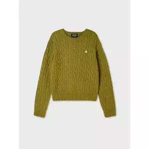 [후아유](하남점)Steve Cable R-neck Pullover WHKAG4921F