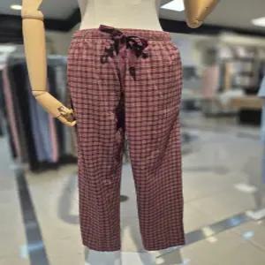 [애니바디][애니바디] 공용 면기모 9부 파자마바지 스몰체크 ANLB26W11