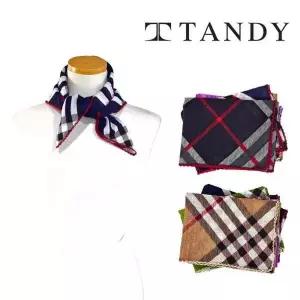 [탠디][탠디] TANDY 마라스 체크 쁘띠 손수건 스카프