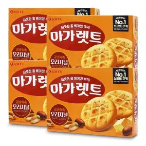롯데 마가렛트 352g x 4개 쿠키 간식빵 [BCT12423]