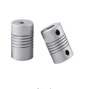 알루미늄 Z축 플렉시블 커플링 스텝퍼 모터 샤프트 3D 프린터용 2mm 1 개