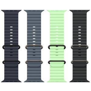 애플워치 울트라 3 2용 오션 스트랩 밴드 49mm 코레아 브레이슬릿 아이워치 시리즈 11 10 9 SE 8 7 6 5 4