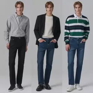 뱅뱅 26FW 남성 라이크라 스트레이트 데님 3종