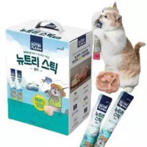 고양이 영양 스틱 참치 14g 100P 습식 짜먹는 간식 반려묘참치간식 고양이참치간식 고양이무스간식