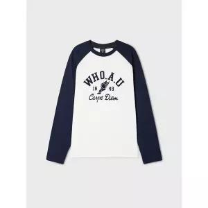 [후아유](대전신세계)Campus Raglan Long Sleeve T-shirt / WHLAG3823U