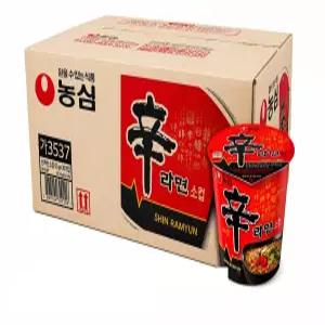 농심 신라면 컵라면 65g 30개 소컵 대용량 간식 사무실용