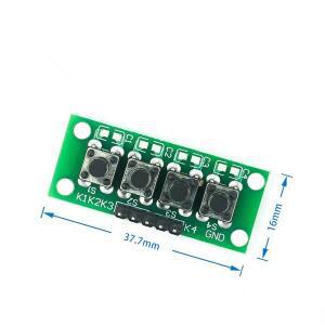 Arduino  실험 DIY 전자공학용 4버튼 독립 키 모듈