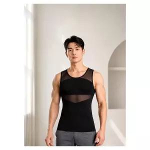 [라일리의류] Rly 남성 보정 뱃살 이너핏 나시 일상 이너 착용용
