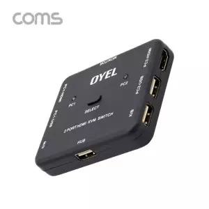 (COMS) 2포트 HDMI 아영 2대1 KVM 스위치/K KVM스위치