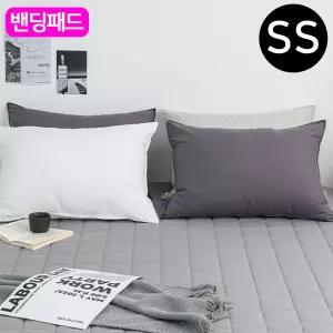라움샵 수면 패드 순면 소재 슈퍼싱글 SS 그레이 침대매트패드