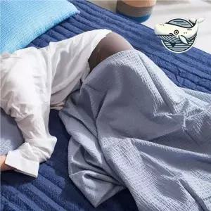 여름 시원한 홑이불 그레이 수면 보온감 간절기