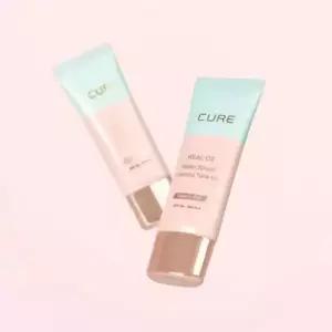 김정문알로에 카밍 톤업 선크림 수분 진정 SPF50+ 40ml X 2개