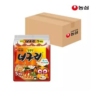 농심 얼큰한 너구리 (120g X 40개)