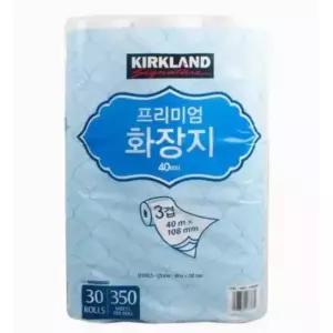 커클랜드 프리미엄 화장지 40m (30롤) [1팩]