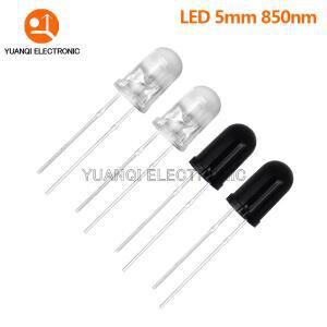 아두이노용 LED 적외선 이미터 및 IR 리시버 다이오드 10개 3mm 850nm