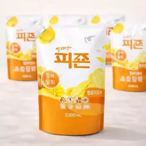 [하프클럽/셀러허브]피죤 섬유유연제 리필 옐로미모사 2.3L 6개