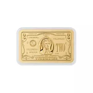 [한민금거래소][한민금거래소] 2달러 미니골드바 24K 순금 0.2g
