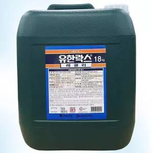 유한양행 유한락스 레귤러 말통 18kg 대용량 업소용