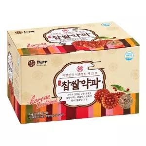 호정가 찹쌀약과세트 3KG (약 80입)