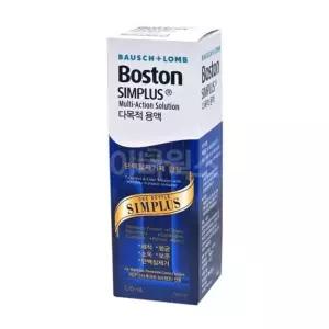 렌즈세정액 보스톤심플러스 다목적용액 렌즈세척 클리닝액 120ml