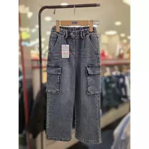 인디고키즈 투웨이 카고 와이드 데님팬츠 IKTJ26SW3