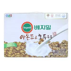 베지밀 아몬드&호두 두유 190ml x 24