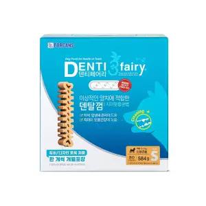 덴티 3 페어리 소형견용 애견껌 584g(7.3g x 80)