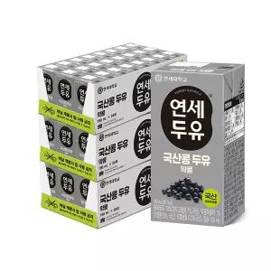 연세 우리콩 두유 약콩 190ml x 72