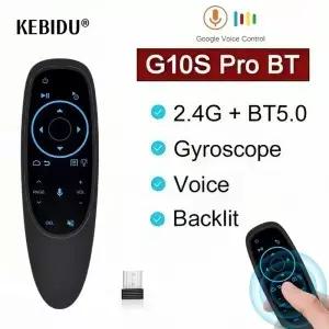 G10S PRO BT 음성 리모컨 2.4G 블루투스 5.0 무선 에어 마우스 자이로 스코프 스마트 백라이트 안드로이드