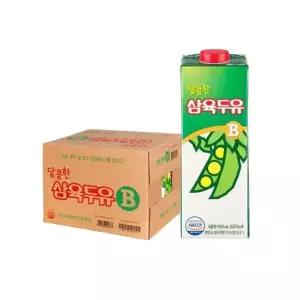 삼육식품 달콤한 삼육두유B 950ml 12개