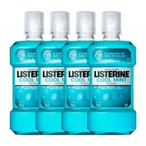 리스테린 쿨 민트 750mL X 4개