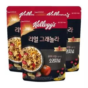 켈로그 리얼 그래놀라 400g 3개