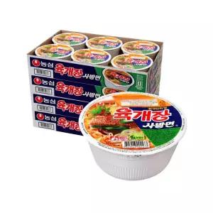 농심 육개장 사발면 x 24개