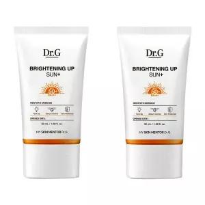 닥터지 브라이트닝업 선플러스 2개 50ml+50ml 톤업 선크림