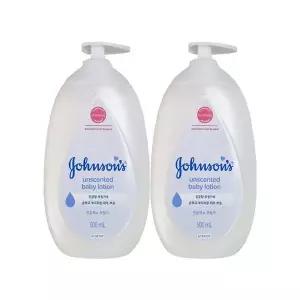 존슨즈 베이비 로션 화이트 500ml x 2개