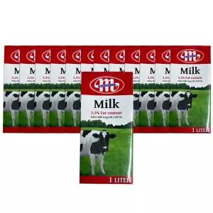 믈레코비타 3.5% 멸균우유 1L x 12개입