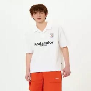 스테디움 우븐 카라 티셔츠 WHITE