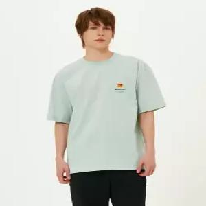 스테디움 소로나 반팔 티셔츠 GREY