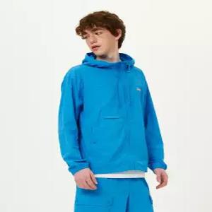 브리즈팝 후드 긴팔 자켓 BLUE