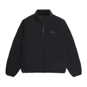 N254UDW910 포울리 스탠드넥 튜브 덕다운 점퍼 BLACK