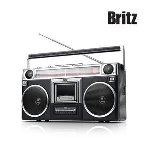 요즘대세 브리츠 BZ-BBX1 블루투스 스피커/레트로/카세트플레이어/AM FM 라디오/녹음기능