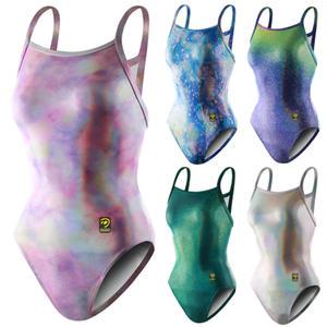 도디치 피오레 포일 여자수영복 여성 원피스 실내수영복,체형커버